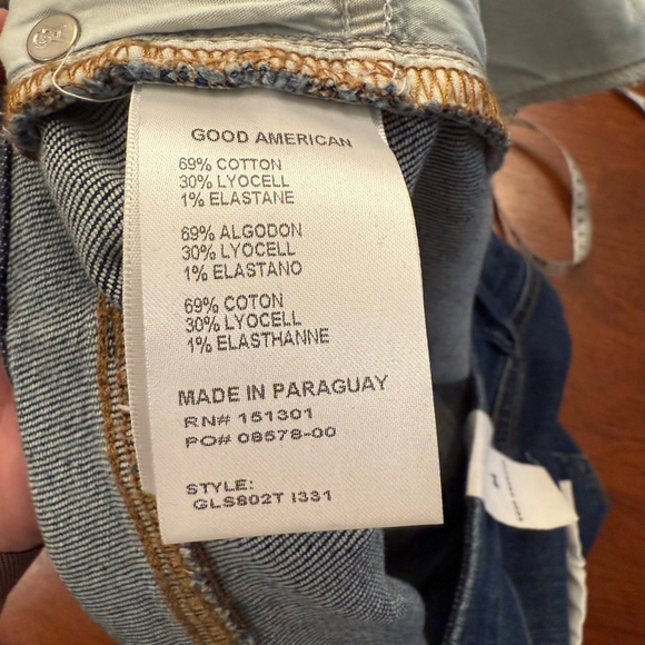 NWT Good American Good Legs Straight Jeans Medium Wash Plus Size 24 - Picture 12 of 12